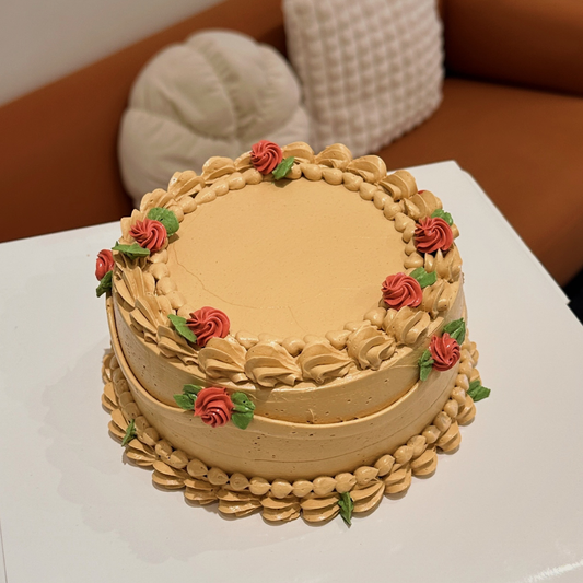 Coffee Buttercream Cake (Round)