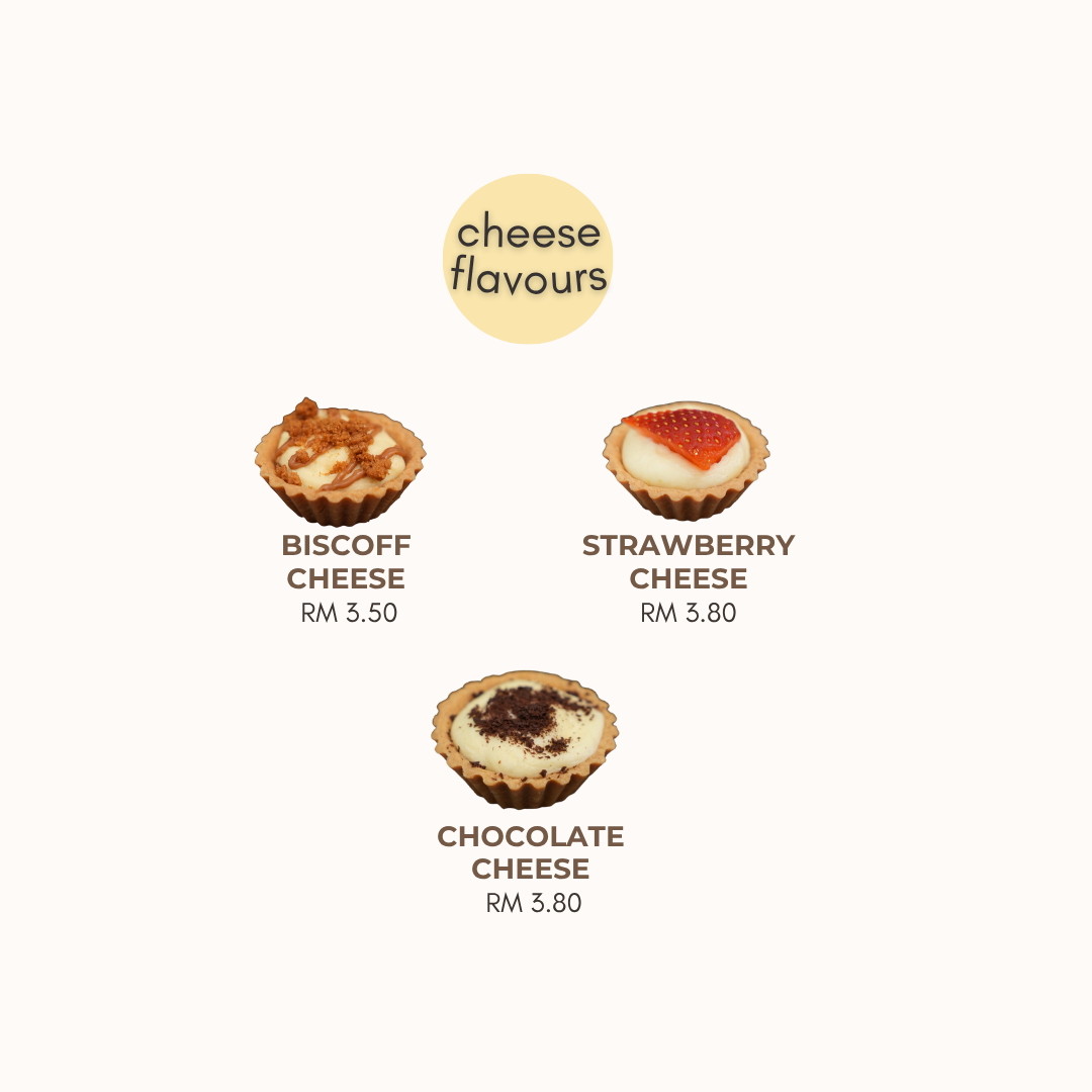 12pcs Mini Tarts (4 flavours)