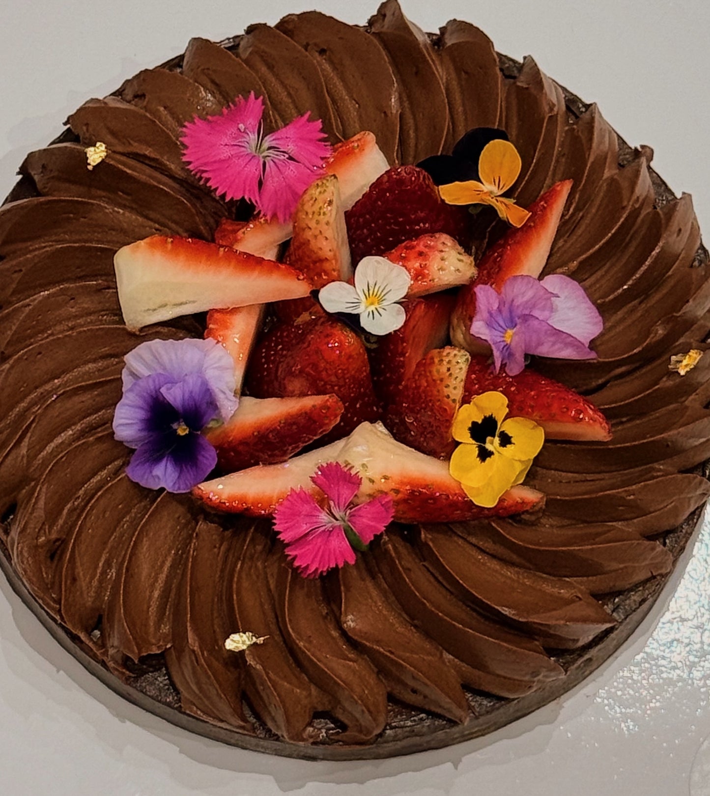 Chocolate Strawberry Tart