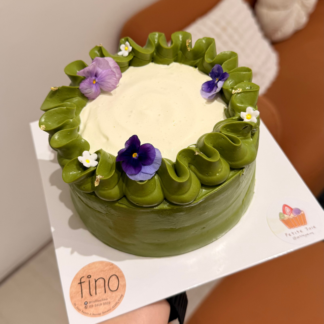 Triple Matcha Cake