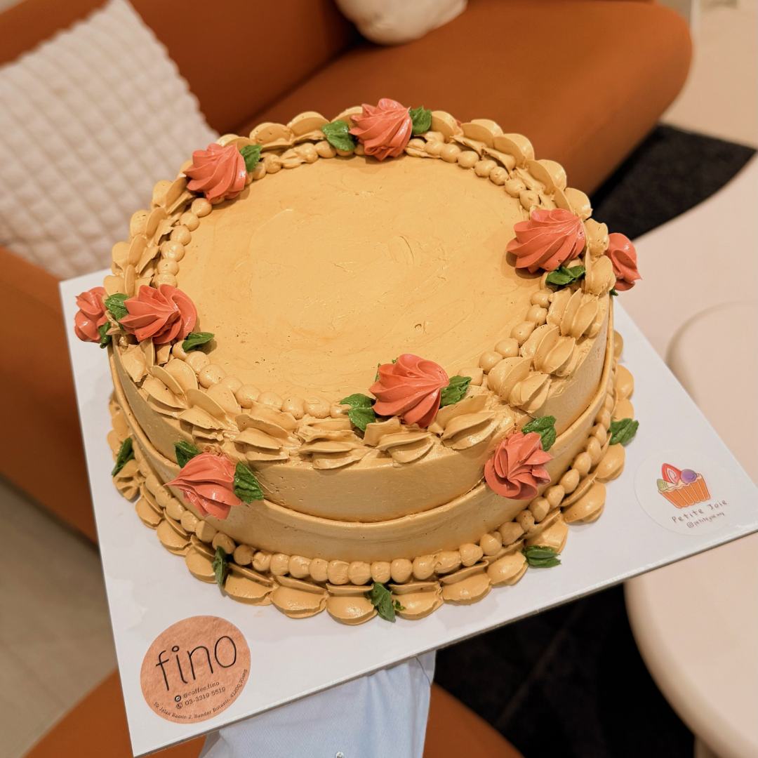 Coffee Buttercream Cake (Round) 古早味咖啡奶油蛋糕(圆形)