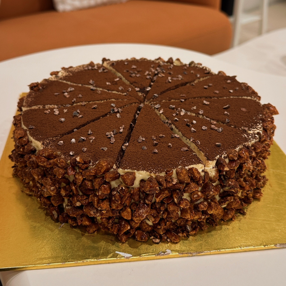 Almond Tiramisu Cake