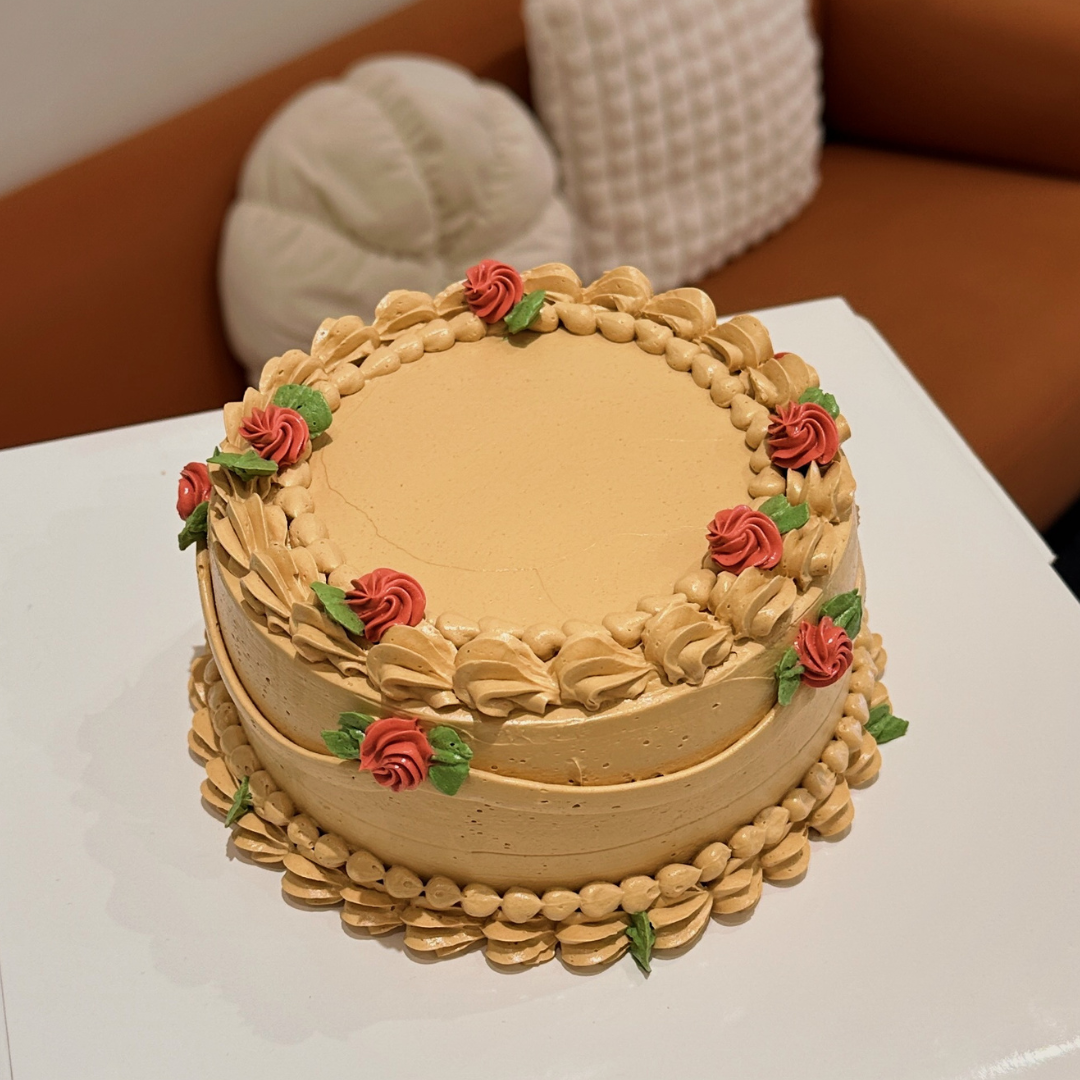 Coffee Buttercream Cake (Round)