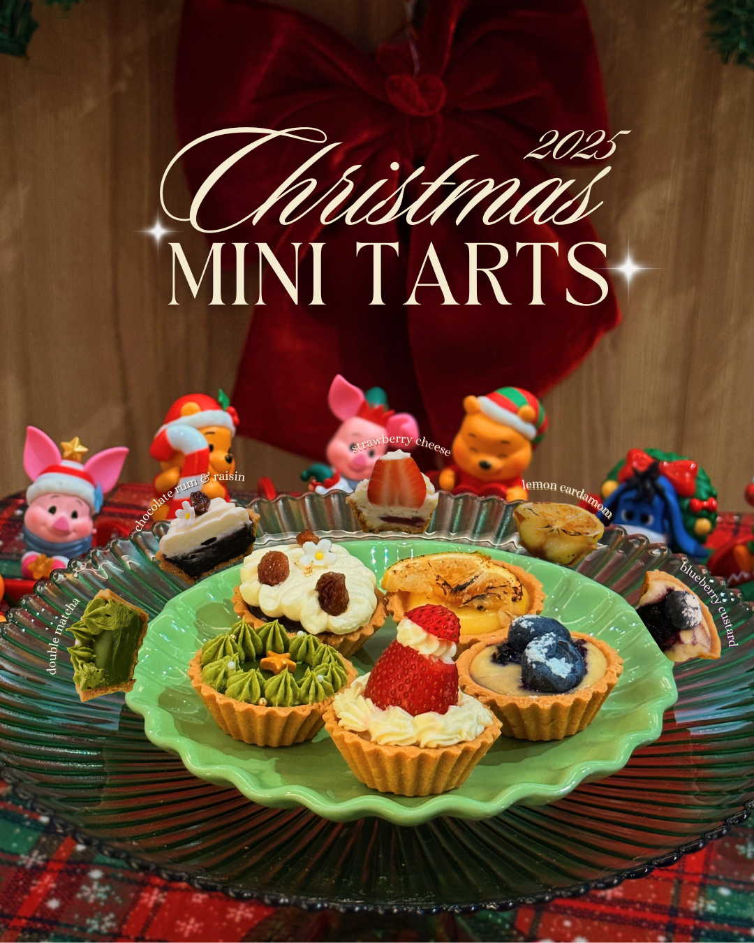 Christmas Mini Tarts (25pcs)
