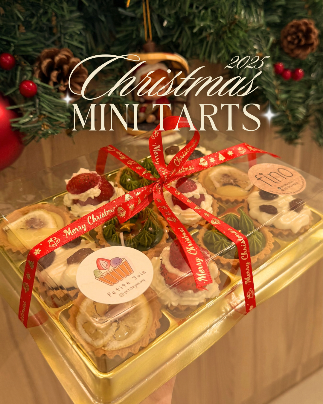 Christmas Mini Tarts (12pcs)