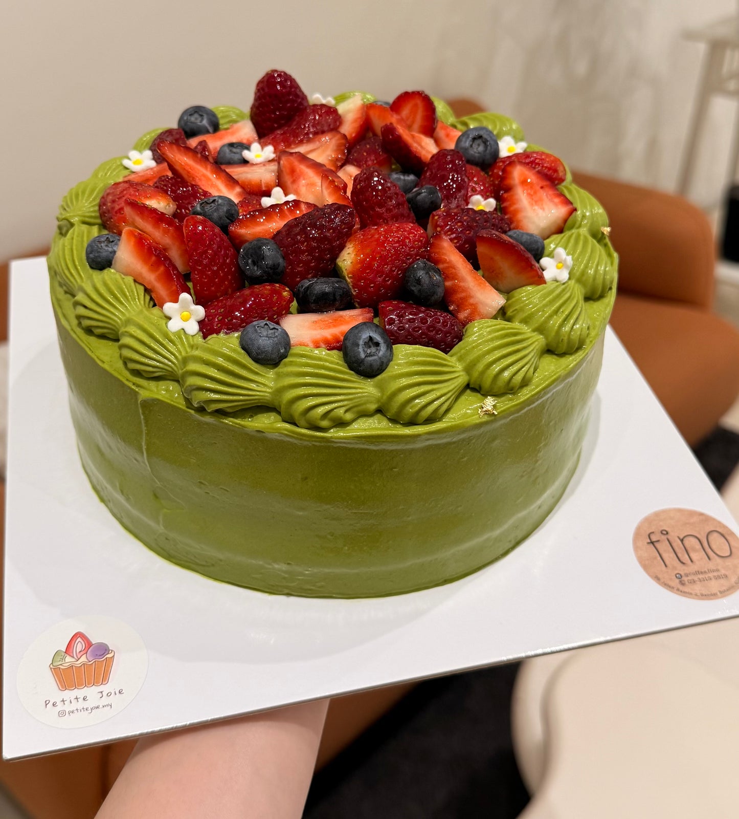 Matcha Strawberry Cake 抹茶草莓蛋糕
